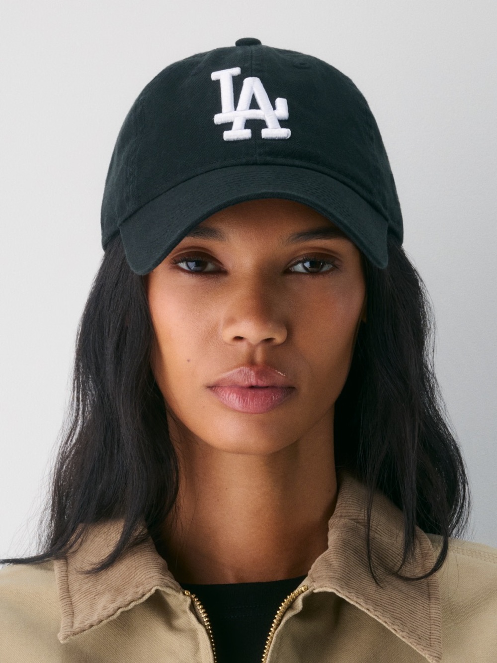 New Era Navy Blue LA Dodgers Adjustable Women’s Baseball Cap with White Logo